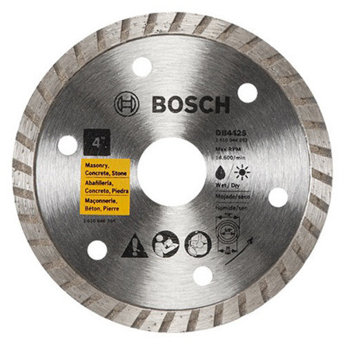 Bosch DB442 4 Inch Turbo Rim Diamond Blade