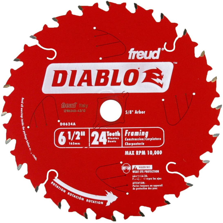 Diablo Genuine OEM Replacement Circular Saw Blade # D0624A