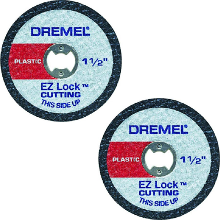 Dremel Genuine OEM Replacement 1-1/2" Cutting Wheels, 10 Pack # EZ476-2PK