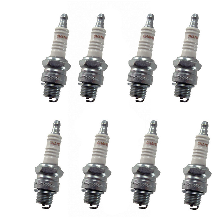 Champion 8 Pack of Genuine OEM (844S) Spark Plugs # H10C-8PK