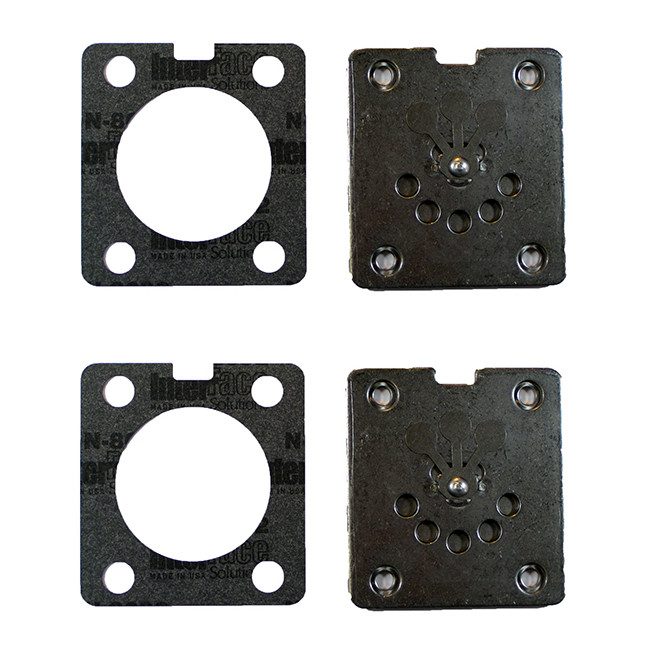 Porter Cable Air Compressor 2 Pack Valve Plate w/Lower Gasket - N017592SV-2PK