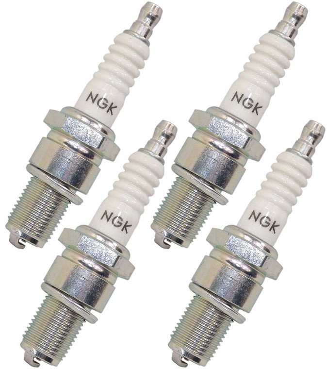 NGK 4 Pack of Genuine OEM Standard Spark Plugs - BR9ES-4PK - view 3