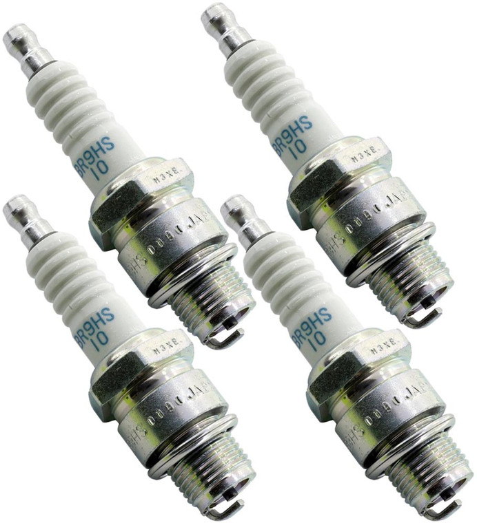 NGK 4 Pack of Genuine OEM Standard Spark Plugs # BR9HS-10-4PK