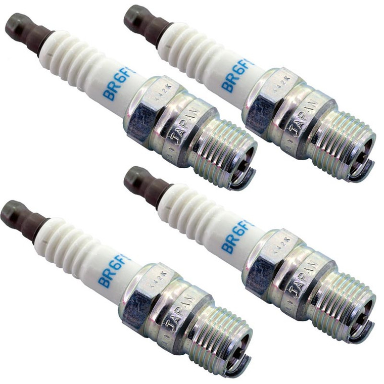 NGK 4 Pack of Genuine OEM Standard Spark Plugs # BR6FS-4PK