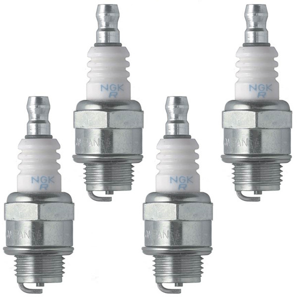 NGK 4 Pack of Genuine OEM Standard Spark Plugs - BMR4A-4PK - view 3