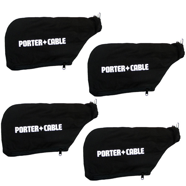Porter Cable 351/352/360 Sander 4 Pack Dust Bag Assembly - A23158-4PK