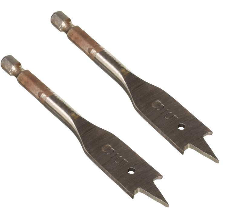 Hitachi 2 Pack of Genuine OEM 5/8 x 8in Woodboring Drill Bits - 728286-2PK