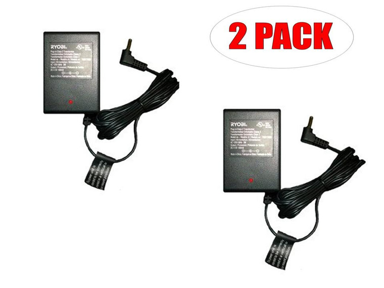 Ryobi HP41L 4V Screwdriver Replacement Charging Adaptor (2 Pack) # 720217003-2PK
