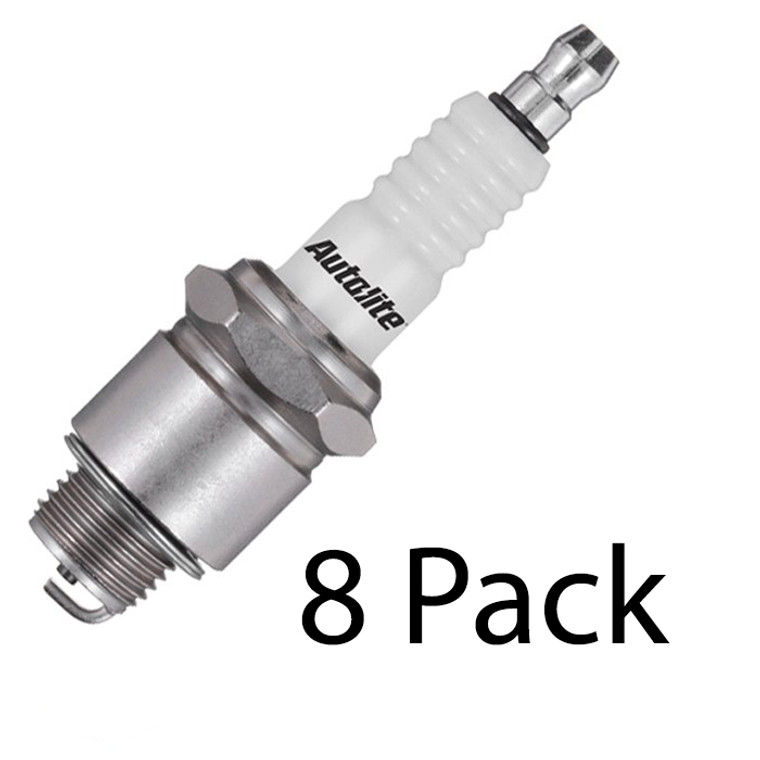 Autolite (8 Pack) Genuine Small Engine Copper Core Spark Plugs # 303-8PK