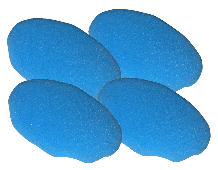 Black and Decker 4 Pack Of Genuine OEM Replacement Foam Bonnets # 580753-00-4PK