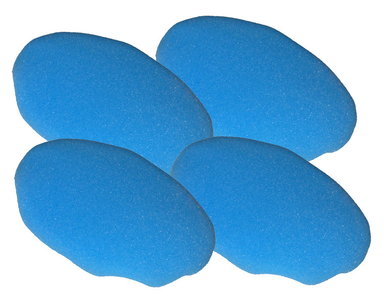 Black and Decker 4 Pack Of Genuine OEM Replacement Foam Bonnets - 580753-00-4PK