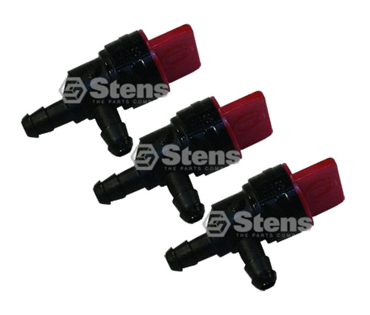 Stens 3 Pack Inline Fuel Shutoff for Briggs & Stratton 494769 # 120-228-3PK
