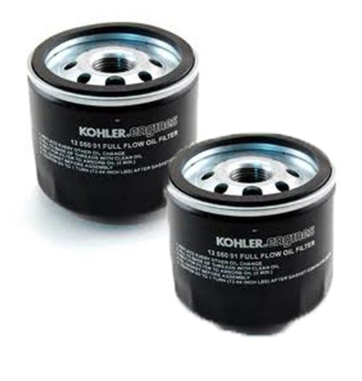 Kohler (2 Pack) 12 050 01-S1 Engine Oil Filter For CV17 - CV26 And CH17 - CH26