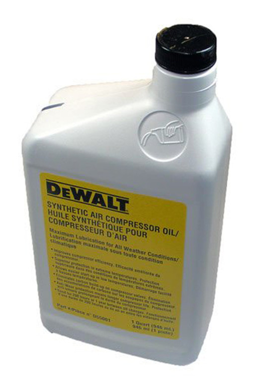 DeWalt Air Compressor Replacement OIL # 5130427-00X