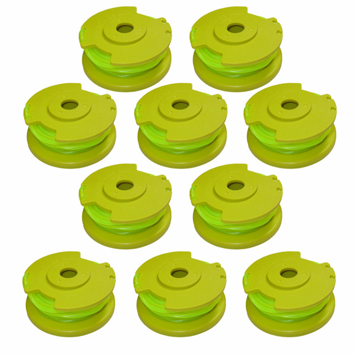 Ryobi P2000-P2005 Trimmer (10 Pack) Replacement Spool W/Line - 310917001-10PK