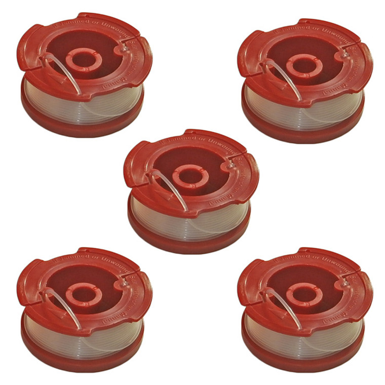 Black and Decker 5 Pack Of Genuine OEM Replacement Spools # 242885-01-5PK