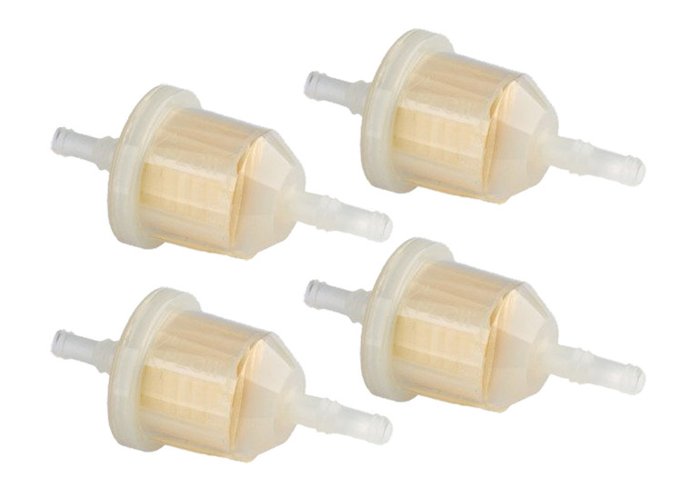 Oregon (4 Pack) Replacement Fuel Filter In-Line 75 Micron Snapper # 07-103-4PK