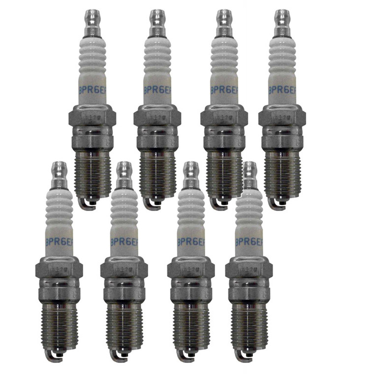 NGK 8 Pack of Genuine OEM (6222) Spark Plugs - BPR6EFS-8PK