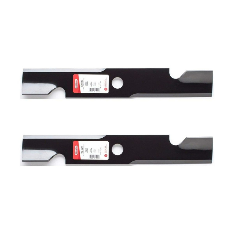 Oregon 2 Pack of Genuine OEM Replacement Mower Blades - 92-030-2PK