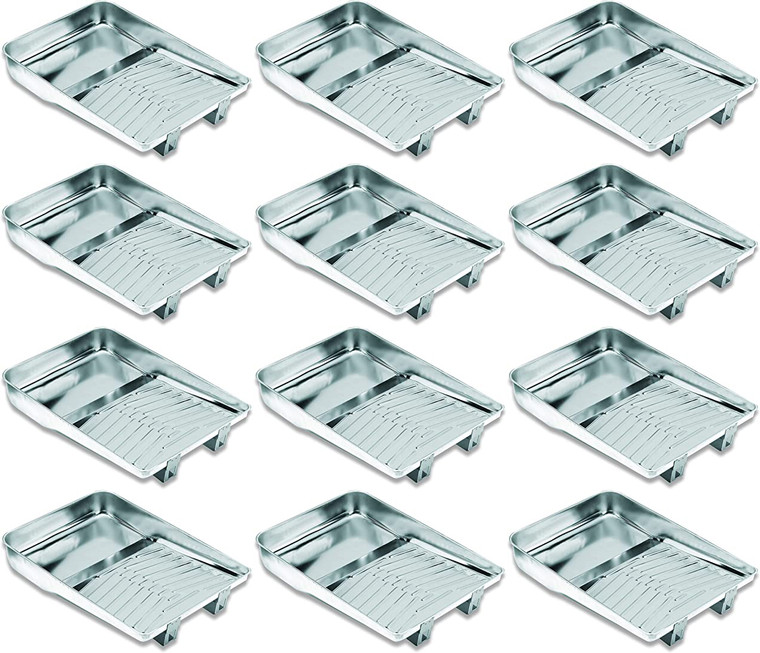 Wooster Genuine 11" Deluxe Metal Paint Tray 12-Pack, R402-11-12PK