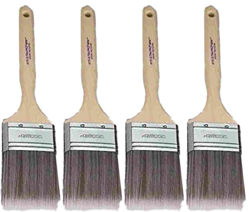 Wooster Genuine 2.5" Ultra/Pro Firm Flat Sash Paintbrush 4-Pack, 4175-2.5-4PK