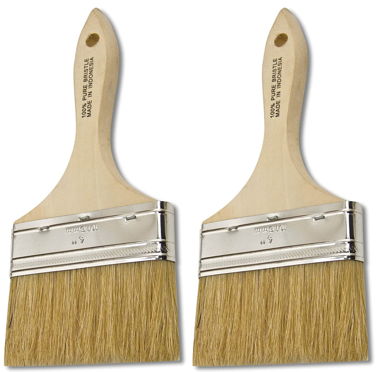 Wooster Genuine 4" Acme Plastic Koter Paintbrush 2-Pack, F5124-4-2PK
