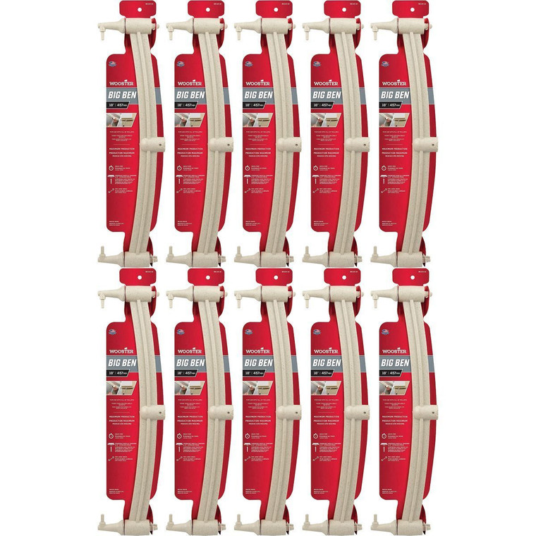 Wooster Genuine 18" Big Ben Roller Frame 10-Pack, BR045-18-10PK