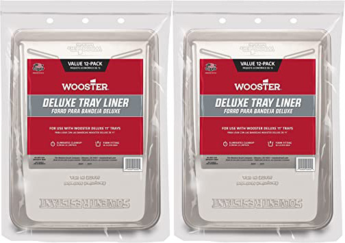 Wooster Genuine 11" Tray (24) Liners For R402 / BR549 # BR496-11-2PK