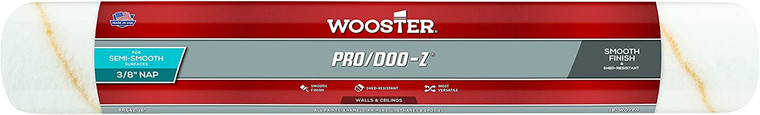 Wooster Genuine 18" Pro/Doo-Z 3/8" Nap Roller Cover # RR642-18