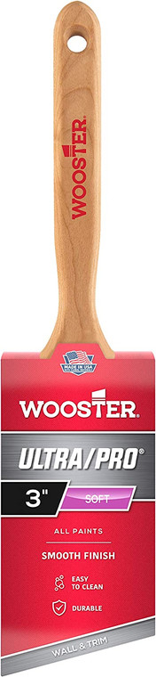 Wooster Genuine 3" Ultra/Pro Soft Angle Sash Paintbrush # 4170-3