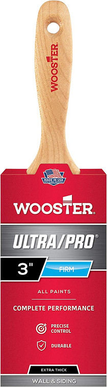 Wooster Genuine 3" Ultra/Pro Firm Extra-Thick Flat Paintbrush # 4173-3