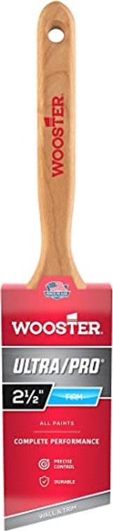 Wooster Genuine 2.5" Ultra/Pro Firm Angle Sash Paintbrush # 4174-2.5