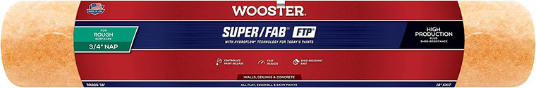 Wooster Genuine 18" Super/Fab FTP 3/4" Nap Roller Cover # RR925-18