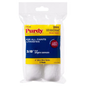 Genuine Purdy White Dove Wire Mini 4" x 3/8" Nap 2 Pack Roller Covers 140606042