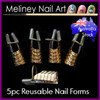 reusable nail forms
