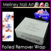Acetone Foil remover pads wipes