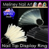 50pc nail tip display ring