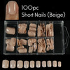 100pc Short Full Nails