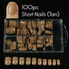 100pc Short Full Nails