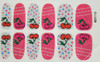 Glitter Nail Wrap - Cherry