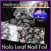 holographic leaf nail foil