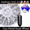 Gun Metal Studs Wheel