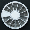 Gun Metal beads Wheel for nail art