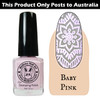 Meliney Nail Art Stamping Polish 9ml Baby Pink