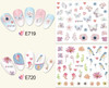 11pc Forest Animals Nail Stickers