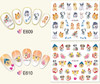 11pc Dogs Nail Stickers