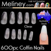 600pc Coffin Full Nails