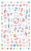 Mermaid Nail Stickers F562