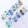 12pc Leaf Wrap Water Decals