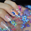 Mixed Flower Nail Foil